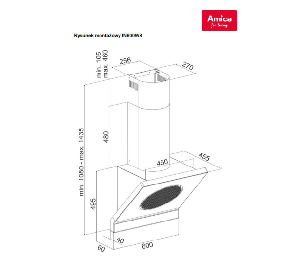AMICA IN600WS - 1402325 - zdjęcie 3